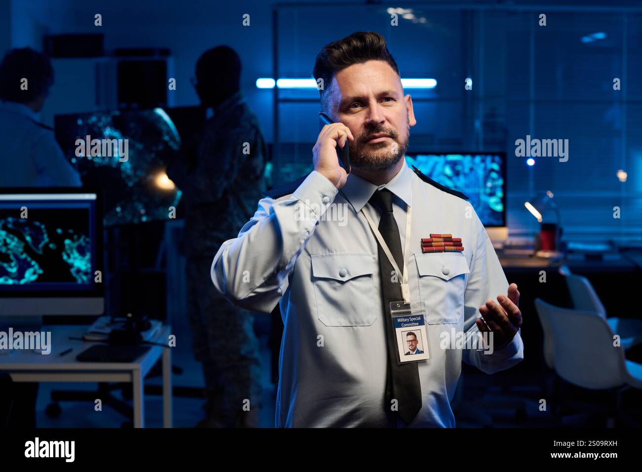 Communication command center hi-res stock photography and images - Alamy