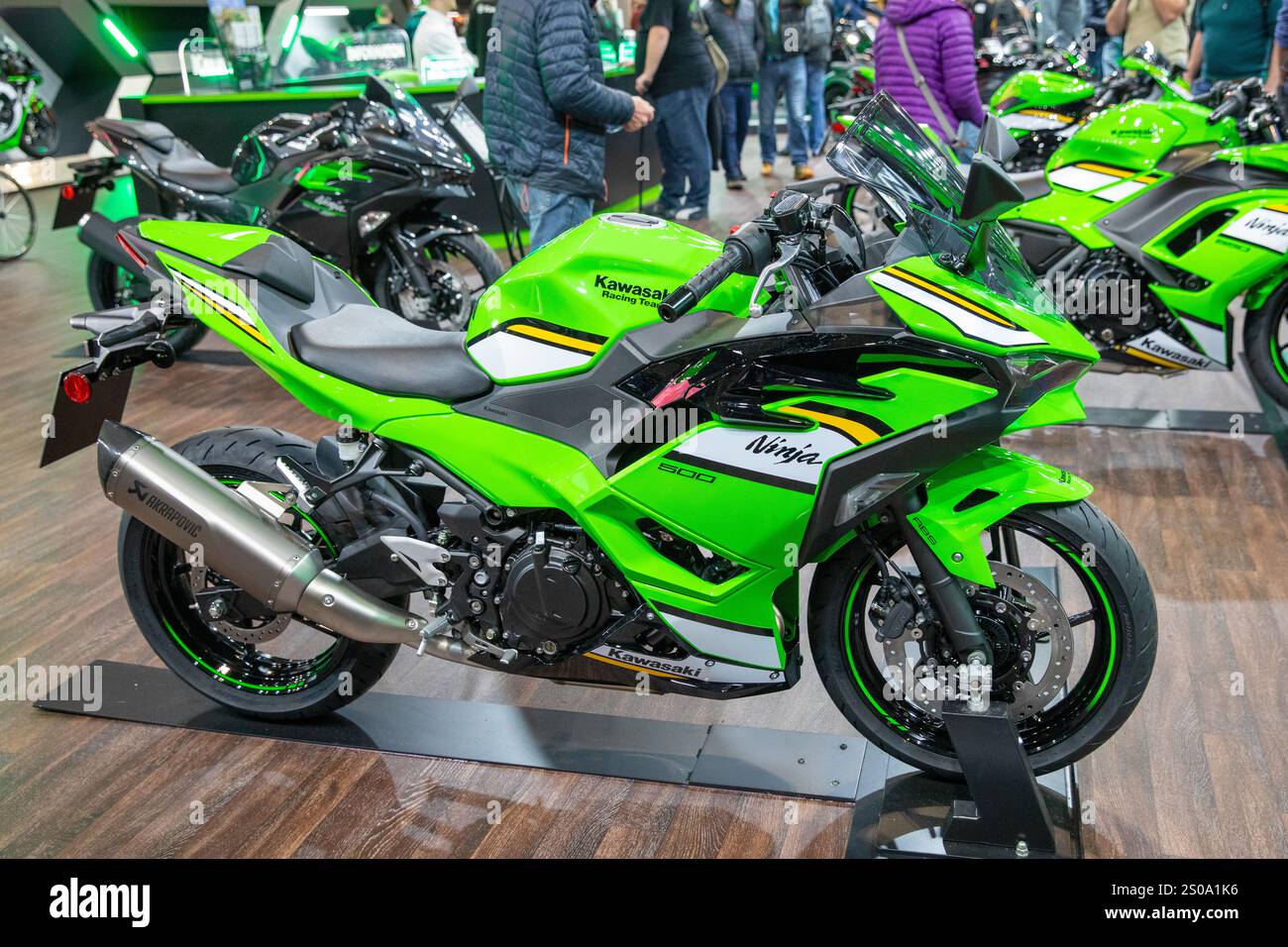 Kawasaki 500SE Performance Stock Photo