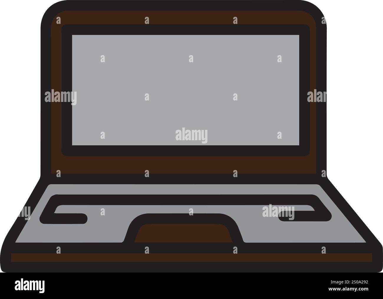 vector computer, tablet, computer accessories technological product drawings Stock Vector