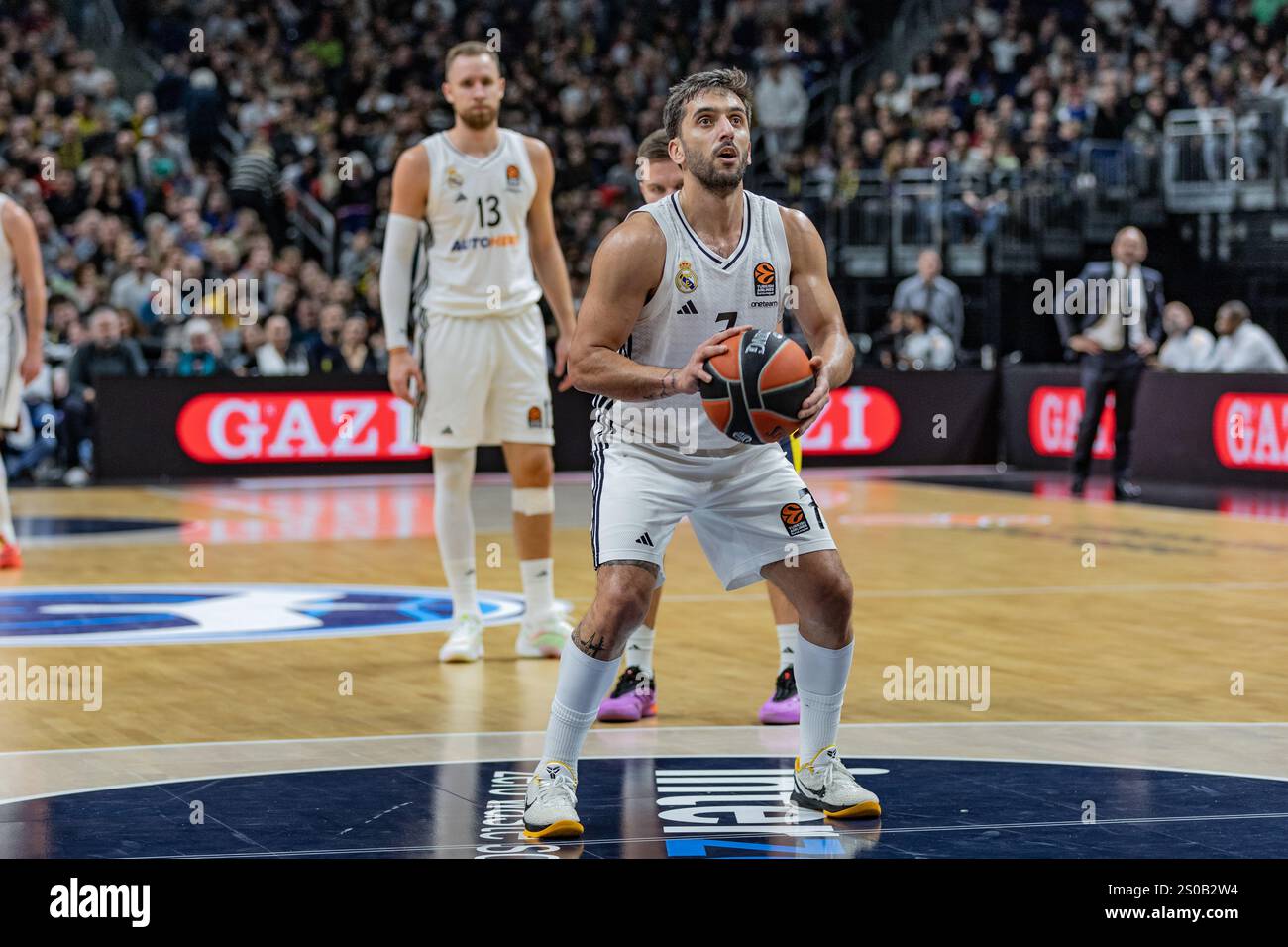 Facundo Campazzo of Real Madrid seen in action during Round 18 of the