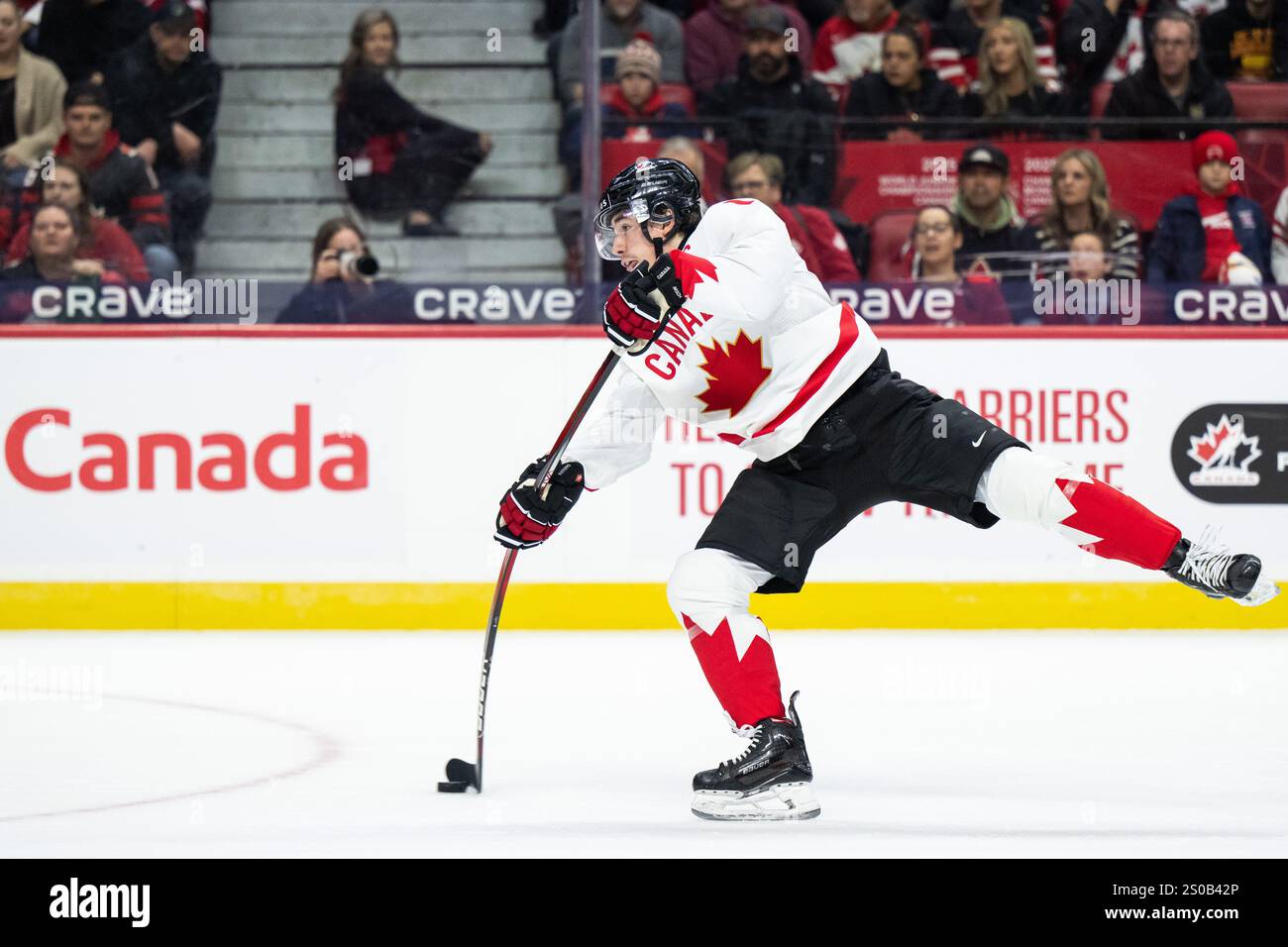 241226 Brayden Yager of Canada during the 2025 IIHF World Junior