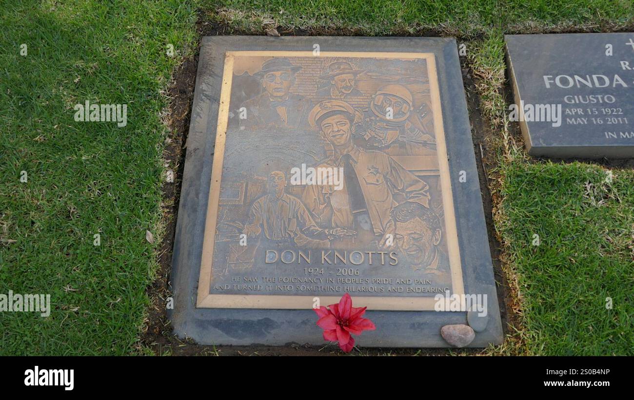Los Angeles, California, USA 26th December 2024 Actor Don Knotts Grave ...
