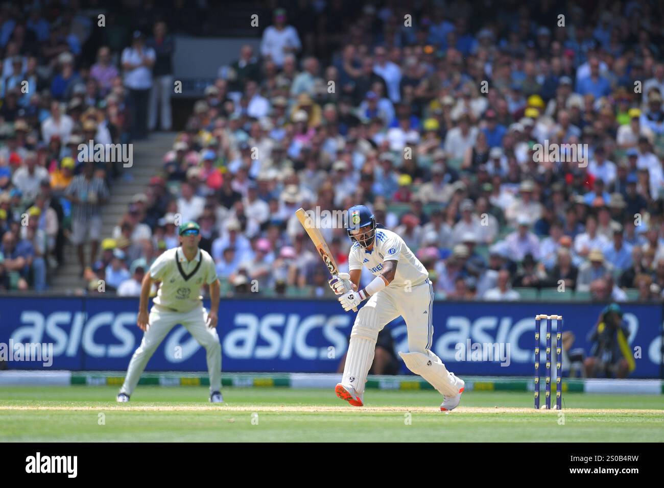 MELBOURNE AUSTRALIA. 27th Dec 2024. KL Rahul of India, Day 2 Fourth