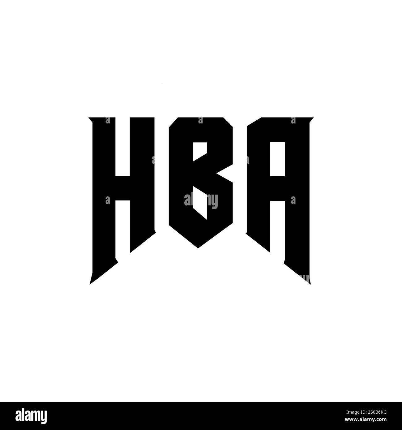 Hba logo design hi-res stock photography and images - Alamy