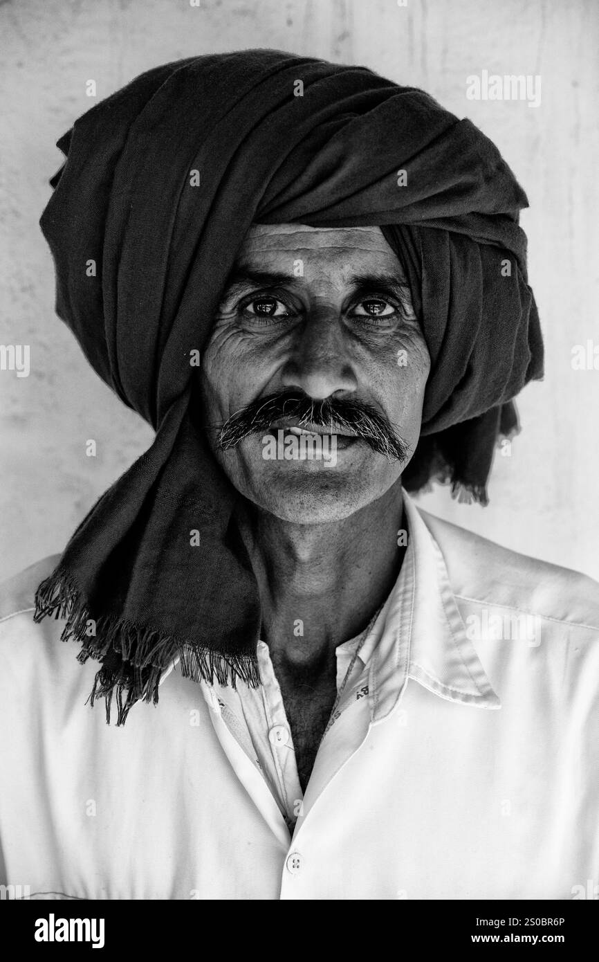Indian cotton farmers. Stock Photo