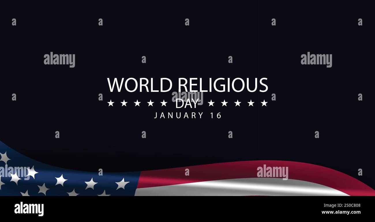 Celebrating Unity and Diversity on World Religious Day in the USA Stock ...