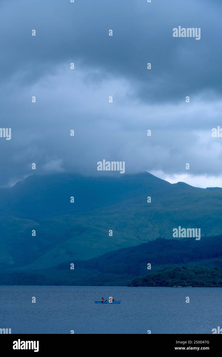 View the Mountain at Loch Lomond, Scotland Stock Photo