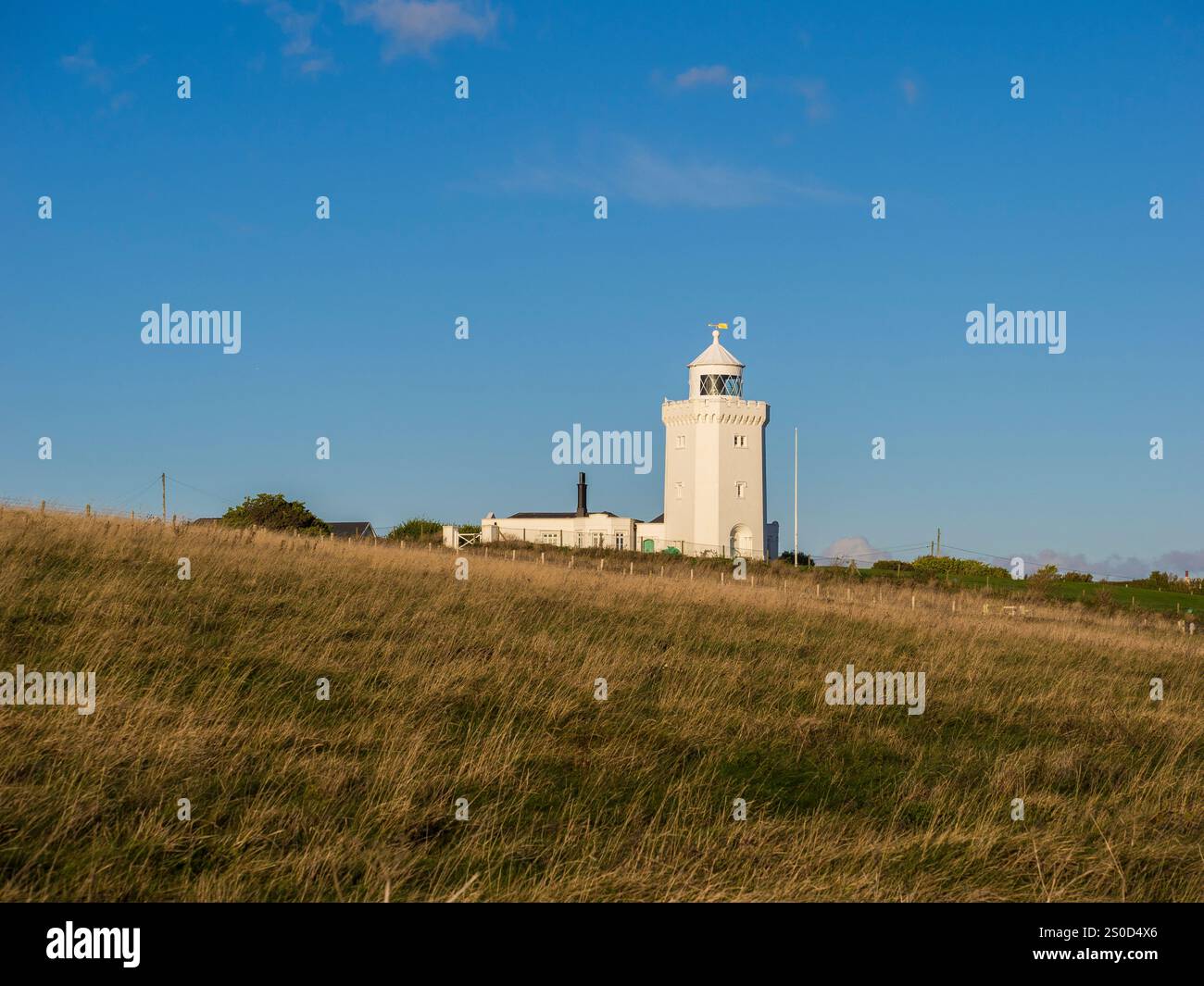 South Foreland Lighthouse White Cliffs Of Dover Dover England UK south-foreland-lighthouse-white-cliffs-of-dover-dover-england-uk