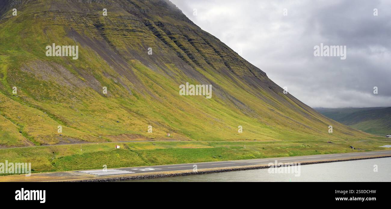 isafjordur-iceland-25-august-2024-panoramic-view-of-the-airport