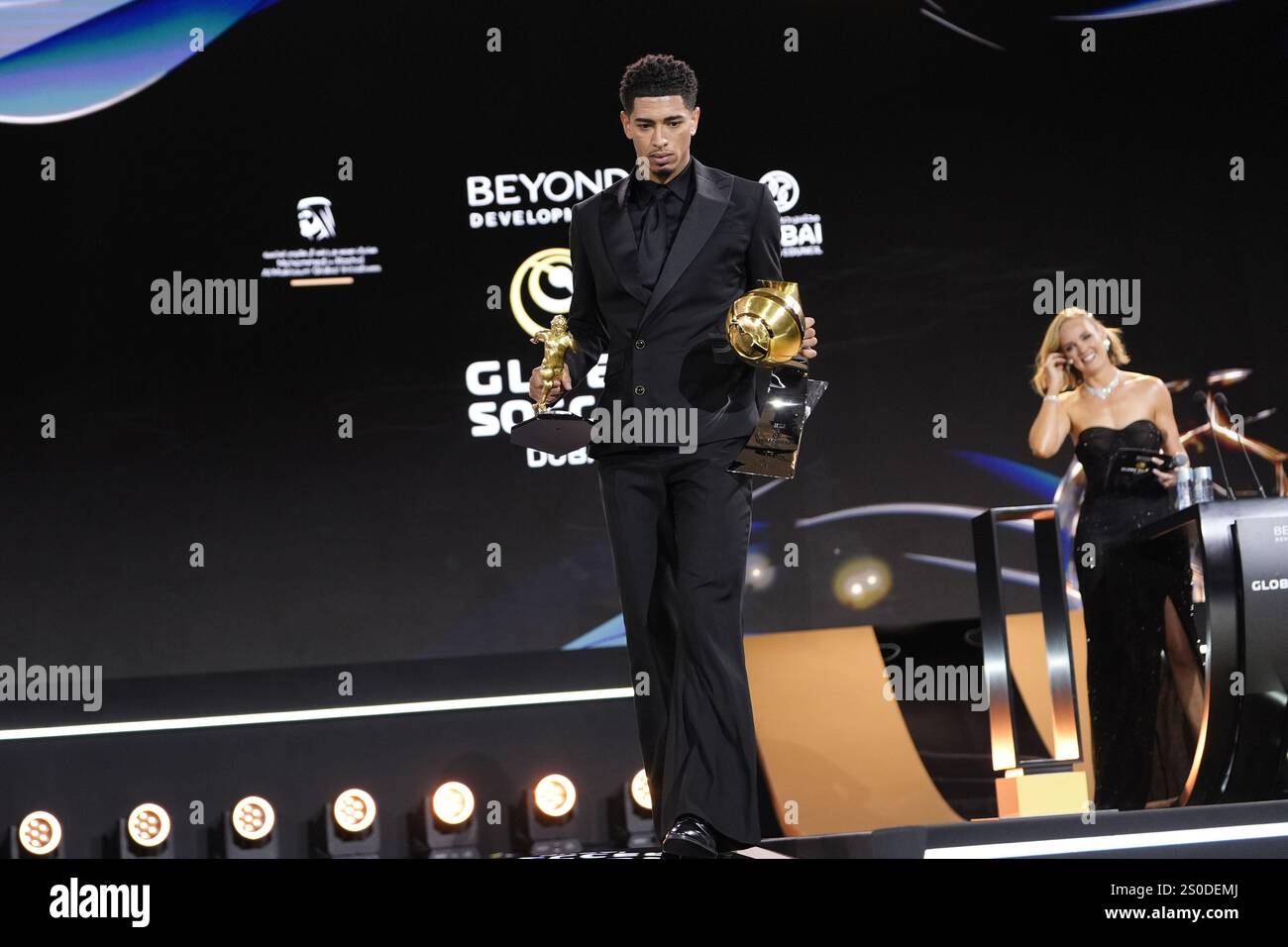 Jude Belligham Professional Footballer during the Globe Soccer Awards