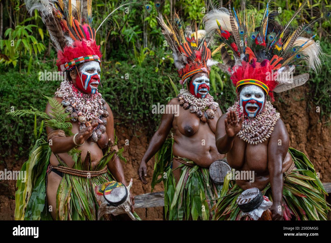 The Moroma Tribe of Papua New Guinea, Highlands Region Stock Photo - Alamy