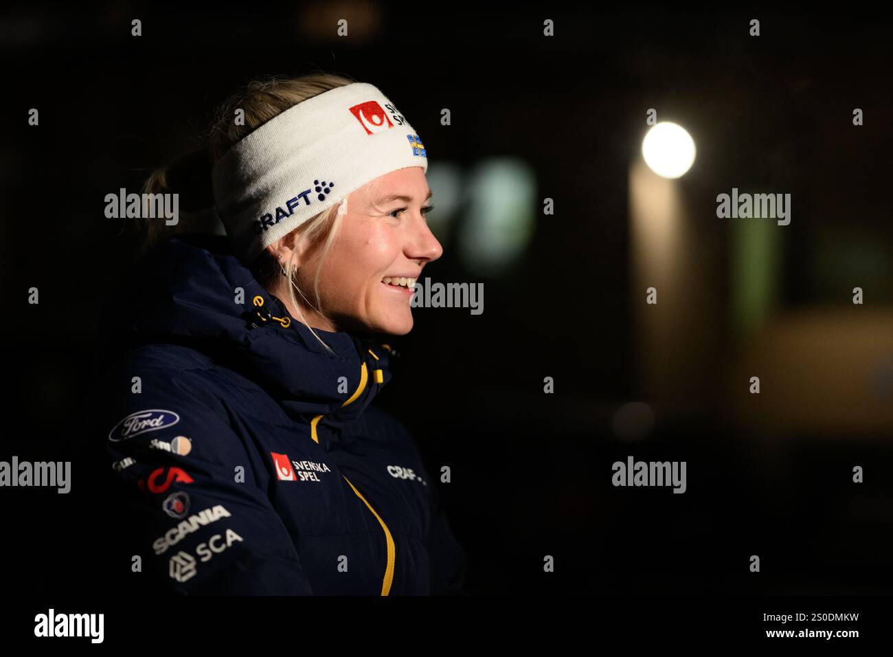 241227 Maja Dahlqvist of Sweden during a press event with the Swedish