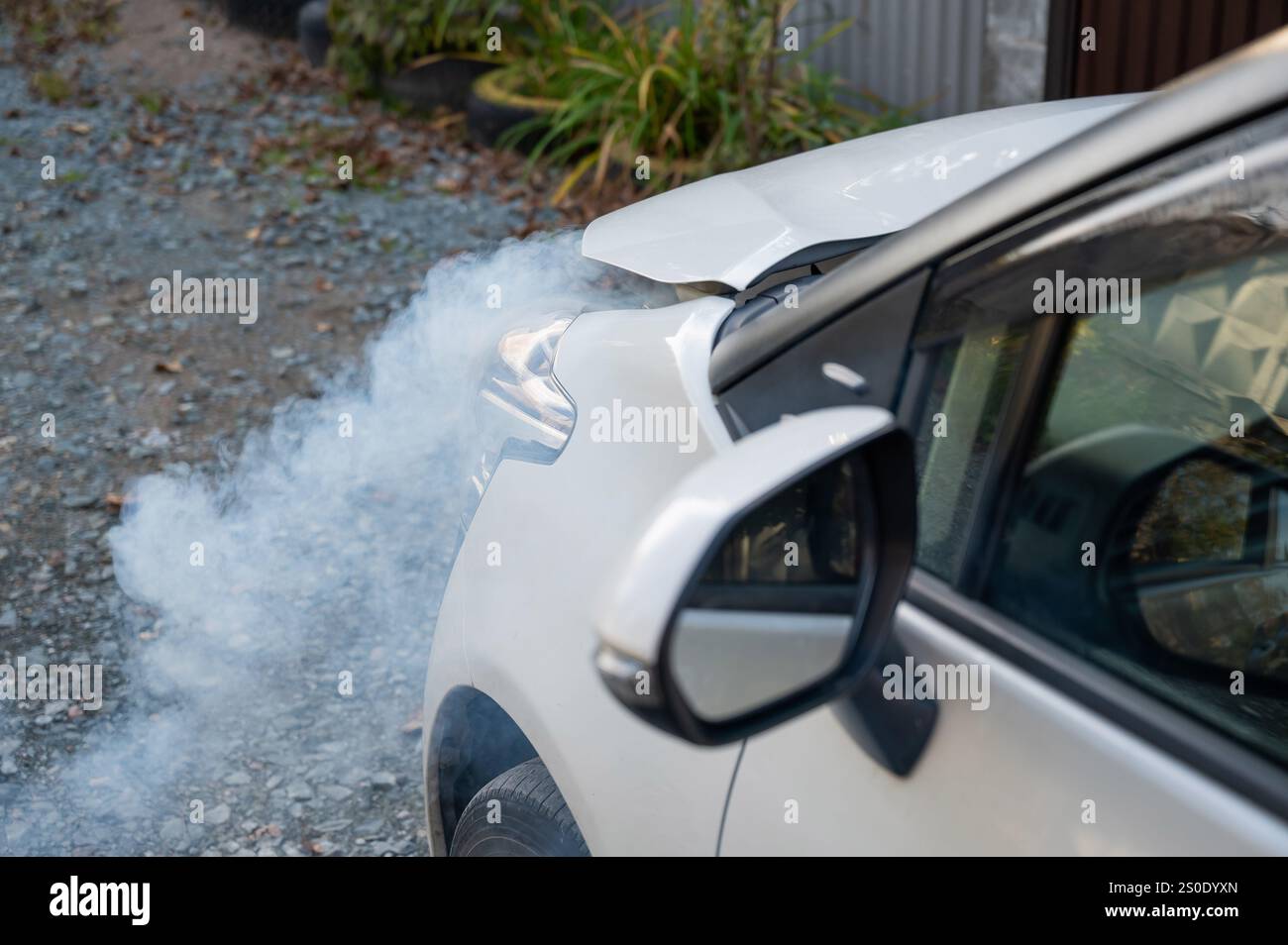 Smoke Coming From Under Hood