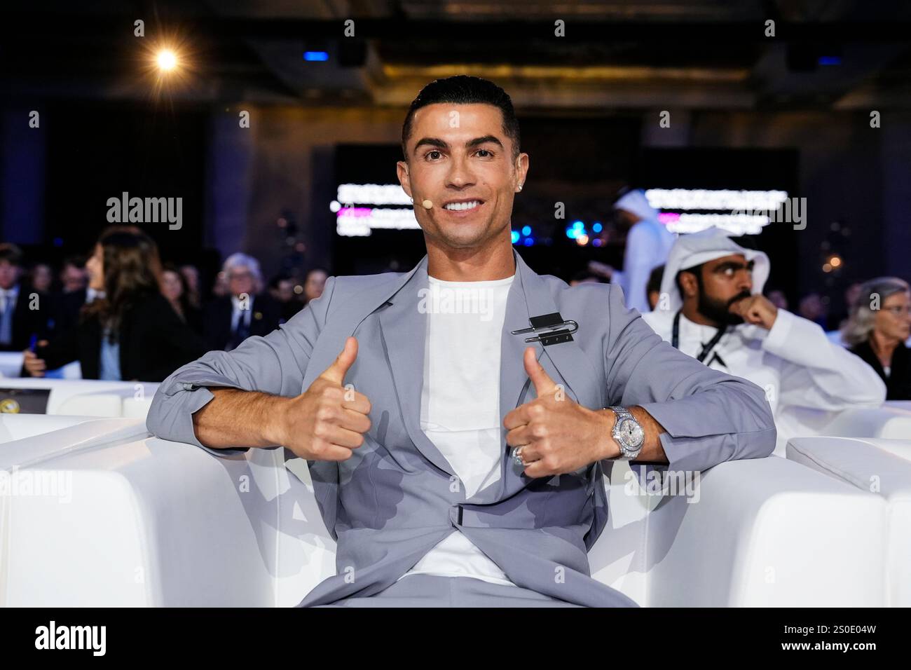 Cristiano Ronaldo during the Globe Soccer Awards 2025 15h edition