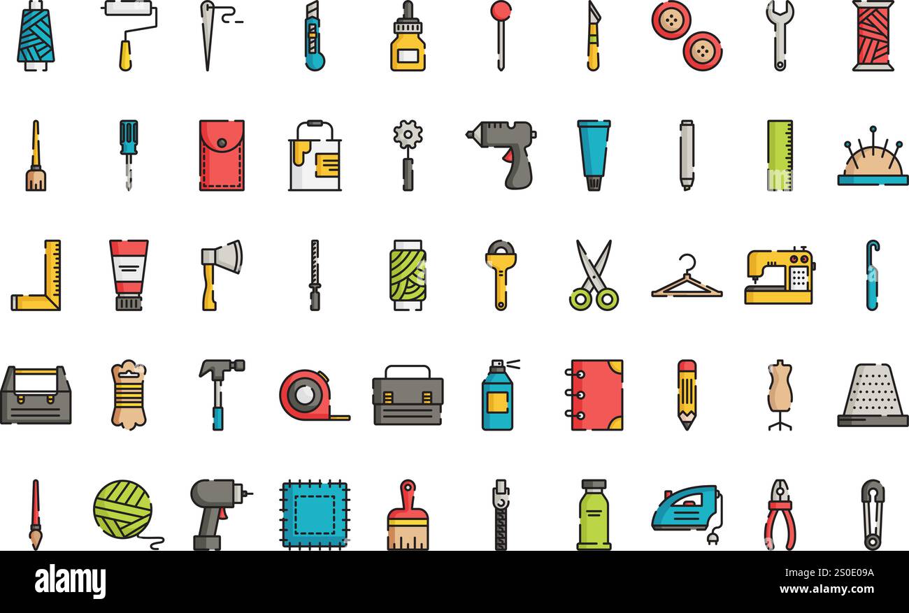 Sewing icons High-Quality Vector Icons Collection with Editable Stroke ...