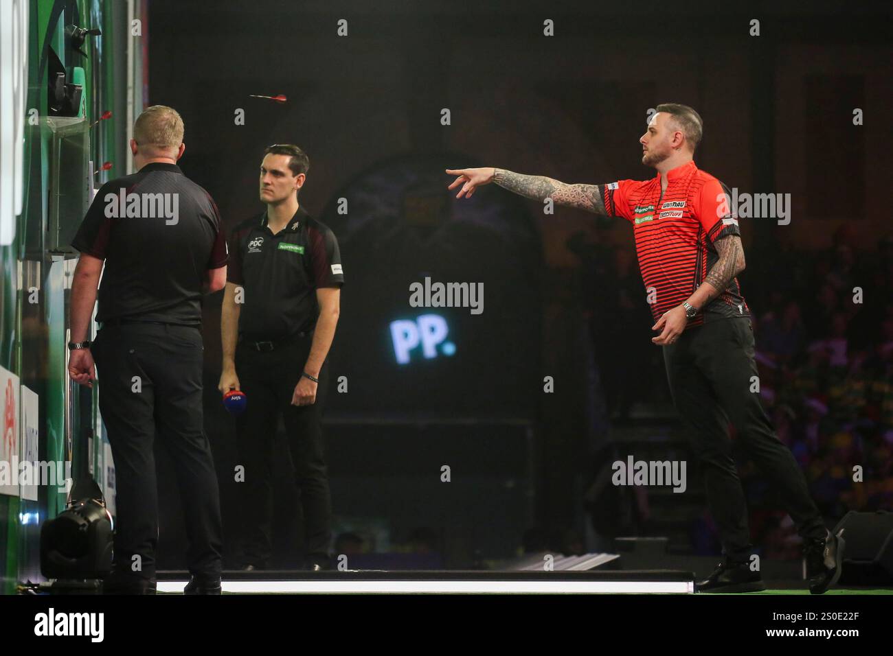27th December 2024, Alexandra Palace, London, England; 2024/25 PDC