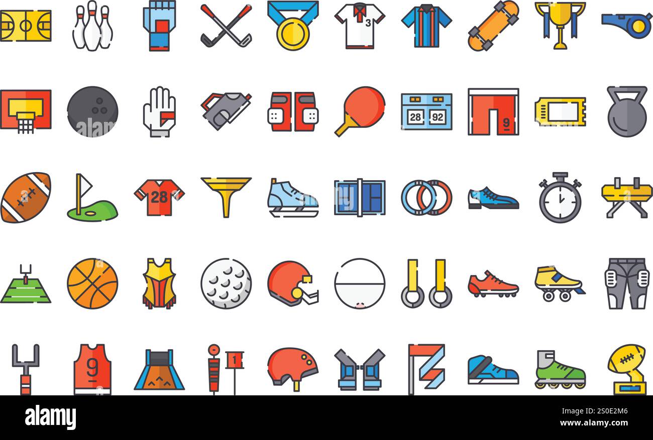 Sport icons High-Quality Vector Icons Collection with Editable Stroke ...