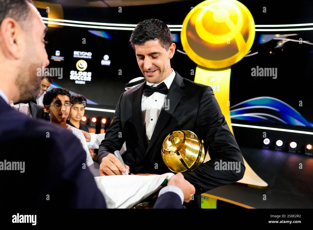 Thibaut Courtois during the Globe Soccer Awards 2025 15h edition