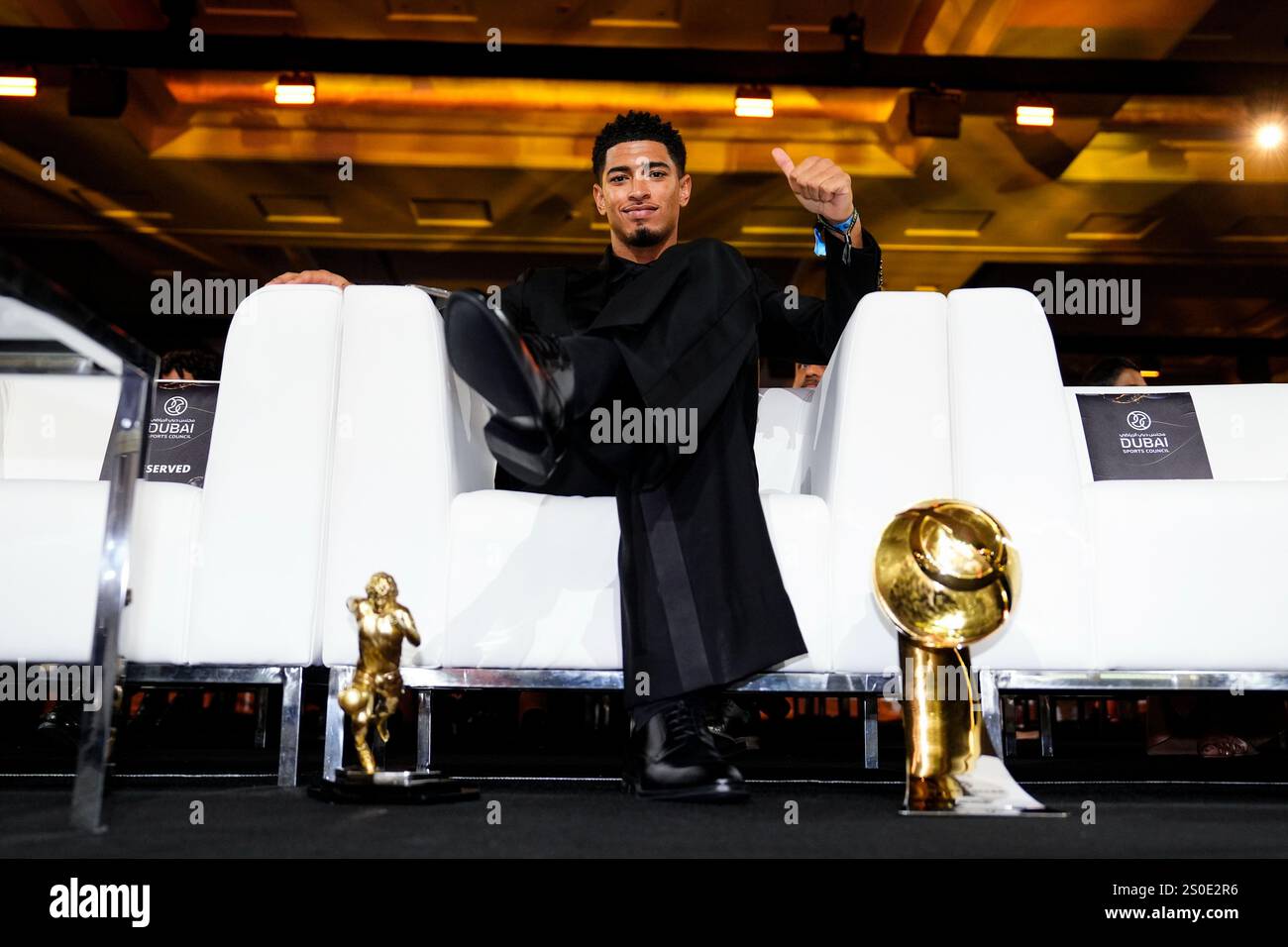 Jude Bellingham during the Globe Soccer Awards 2025 15h edition