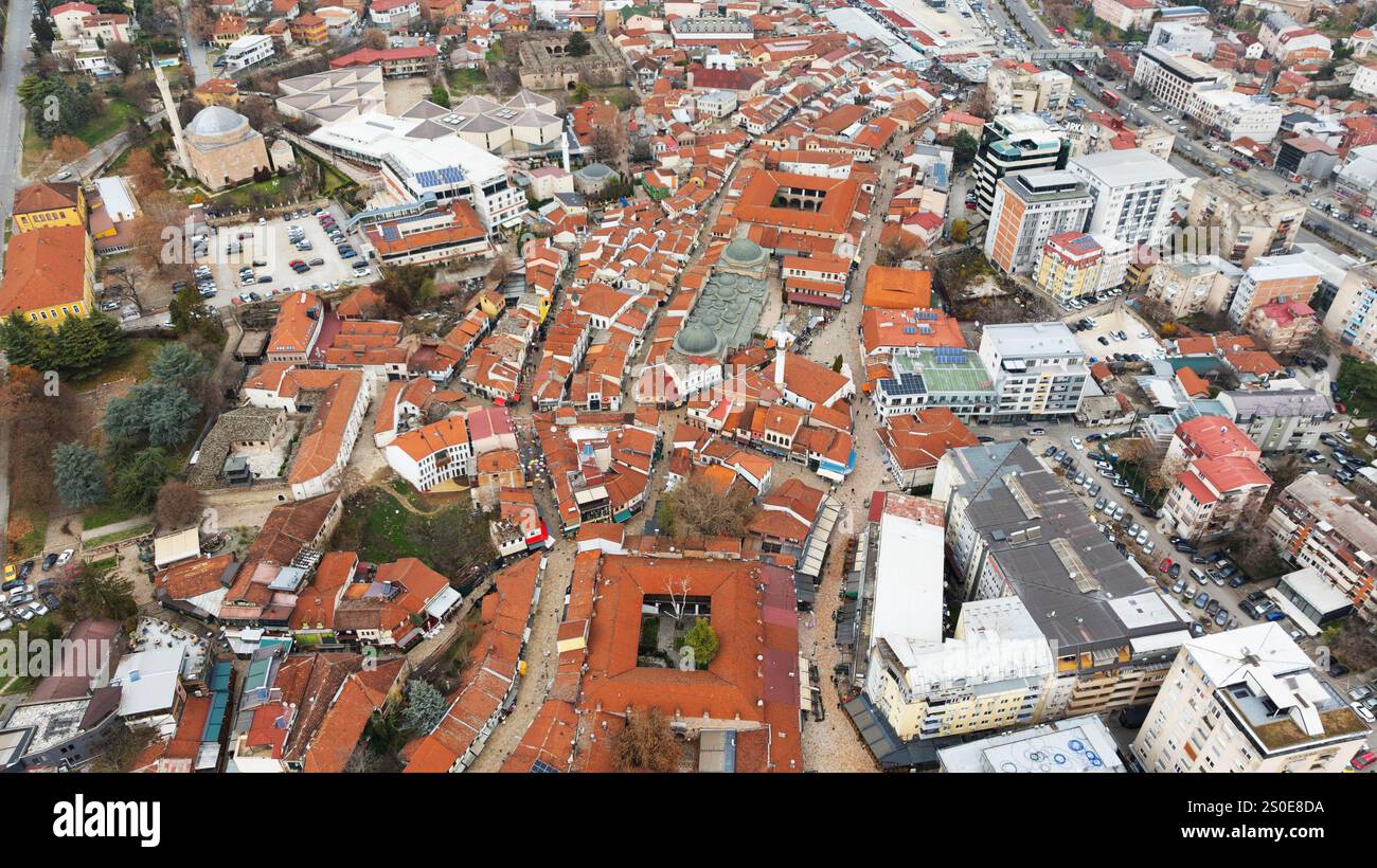 CPA AK SKOPJE Panorama MACEDONIA SERBIA (709181