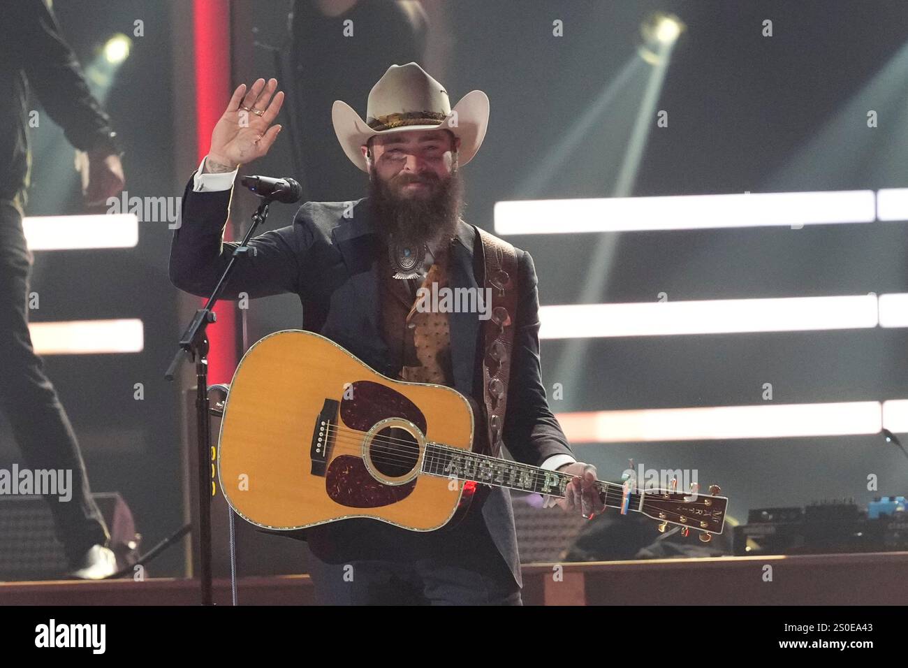 20 November 2024 - Nashville, Tennessee - Post Malone. 58th Annual CMA
