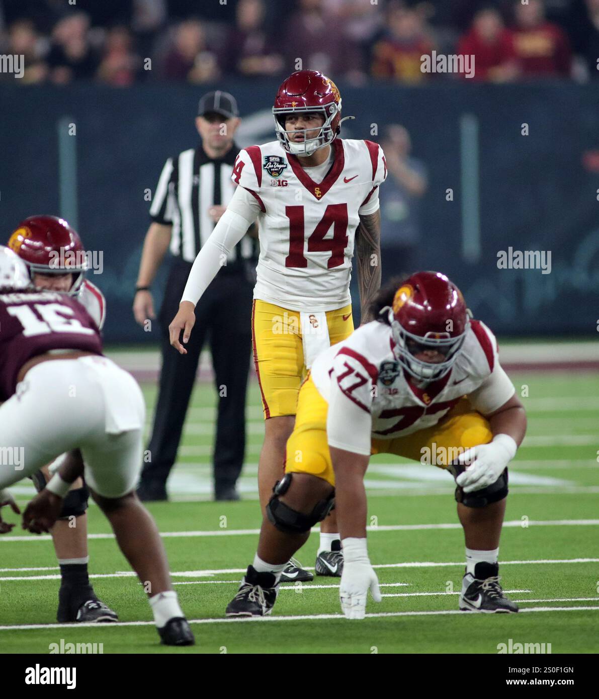 December 27, 2024 USC Trojans quarterback Jayden Maiava 14 during