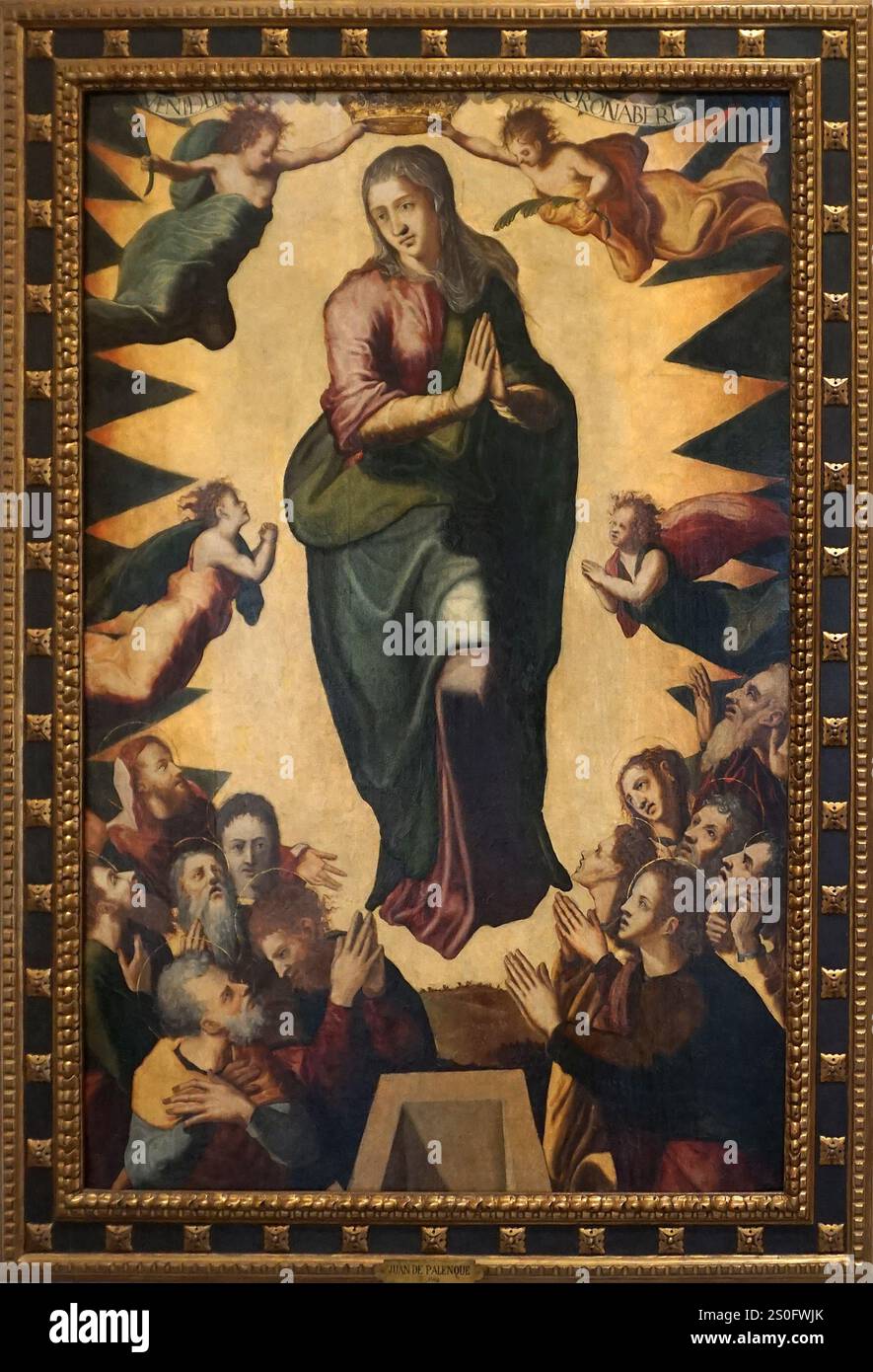 The Assumption of the Virgin / La Asunción de la Virgen (c.1560) by ...