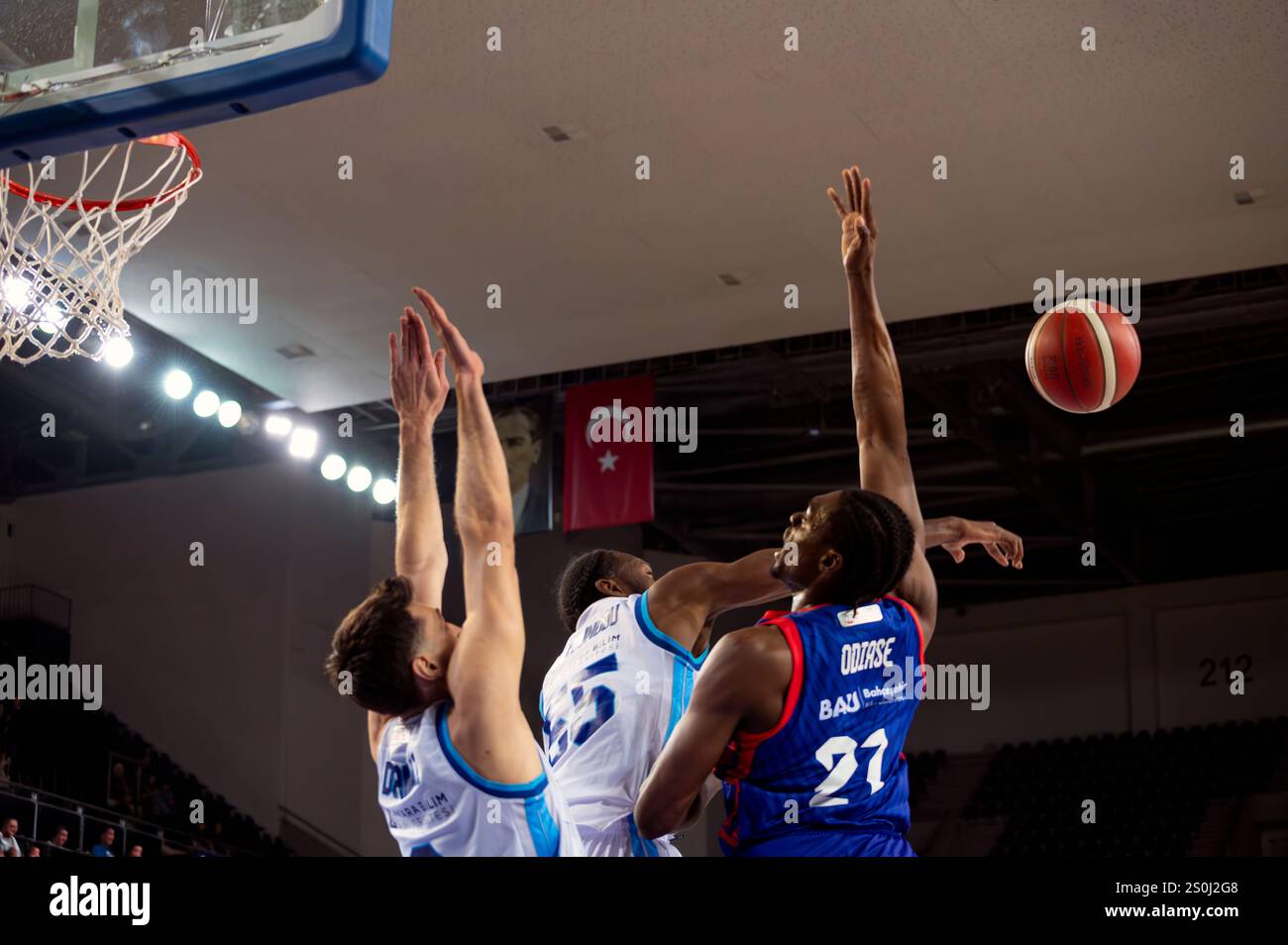 ANKARA TURKEY, December 27, 2024 Turkish Basketball Super League 2024