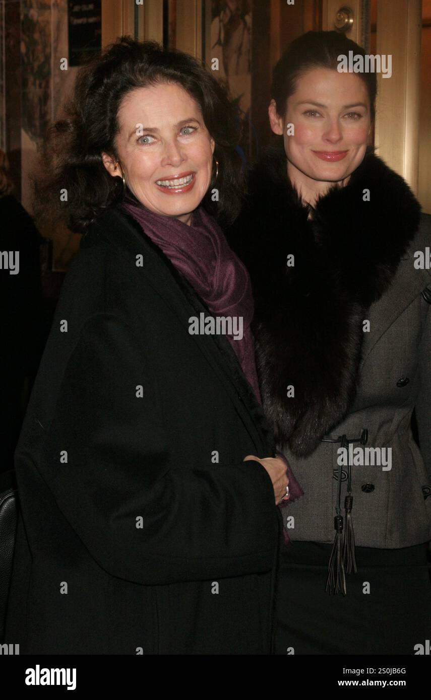 Dayle Haddon and daughter Ryan Haddon attend the opening night of