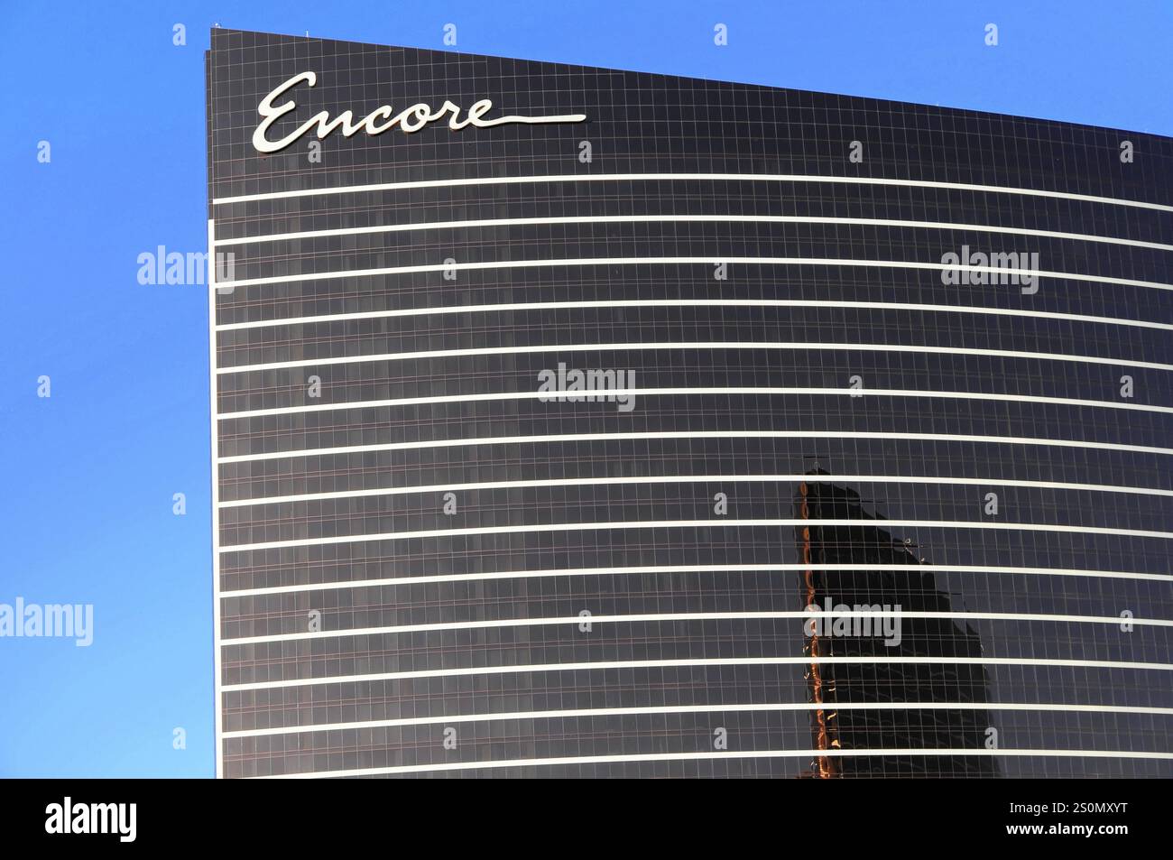 Las Vegas, Nevada, USA, North America, Detailed view of the facade of ...