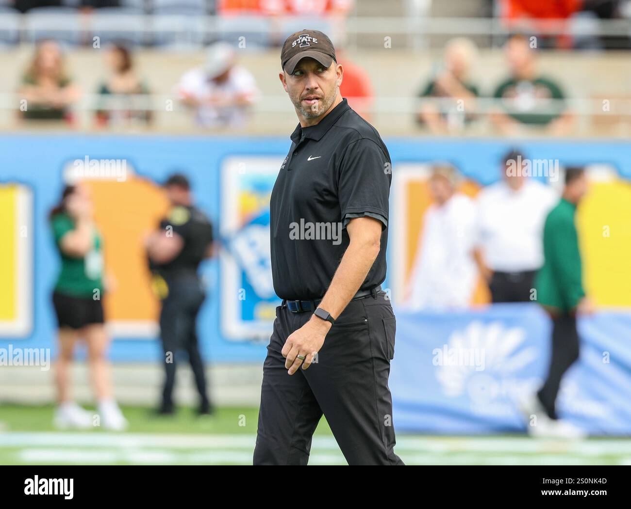 December 28, 2025 Iowa State head coach Matt Campbell prior to the