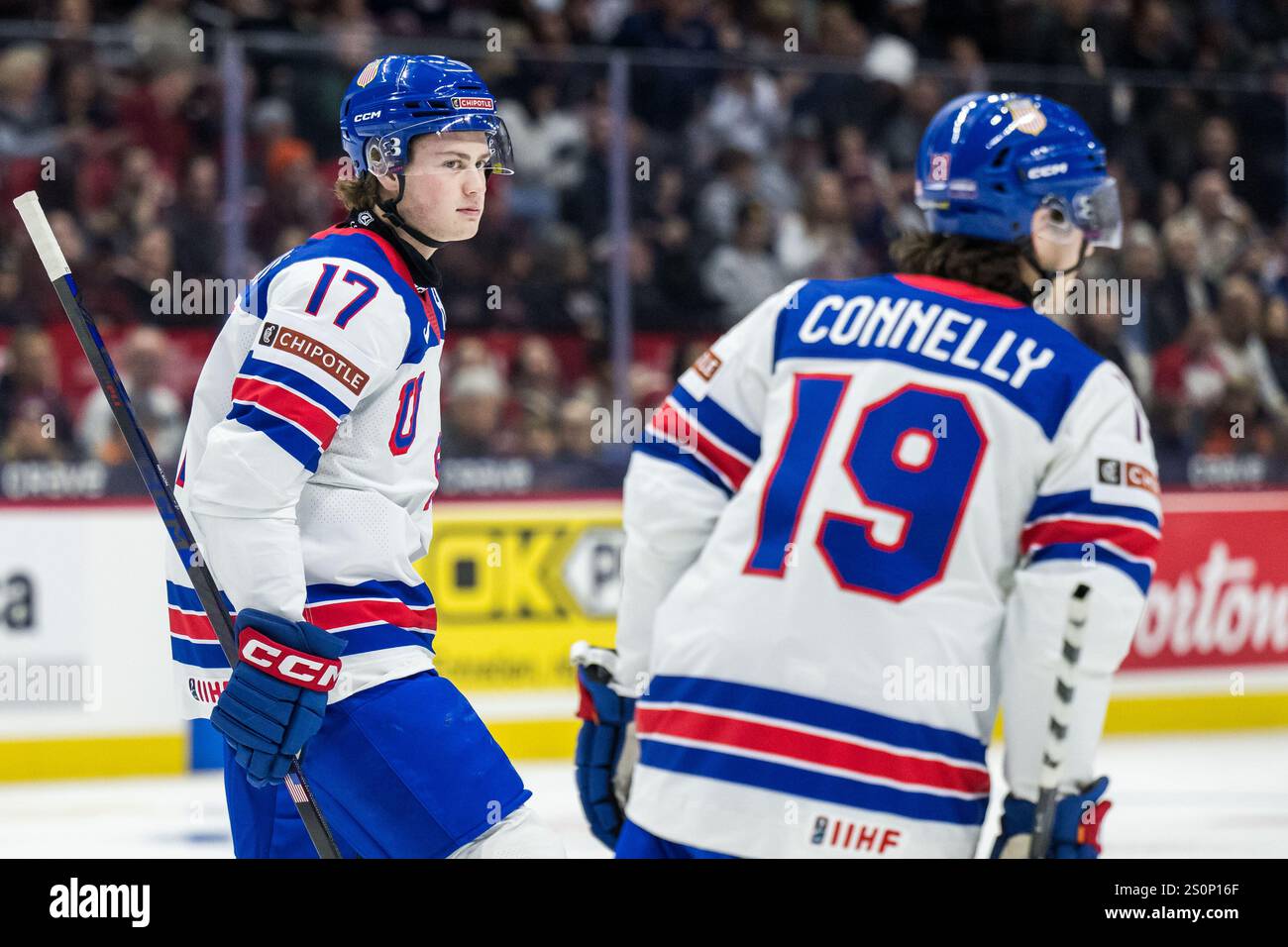 241228 Danny Nelson of USA during the 2025 IIHF World Junior