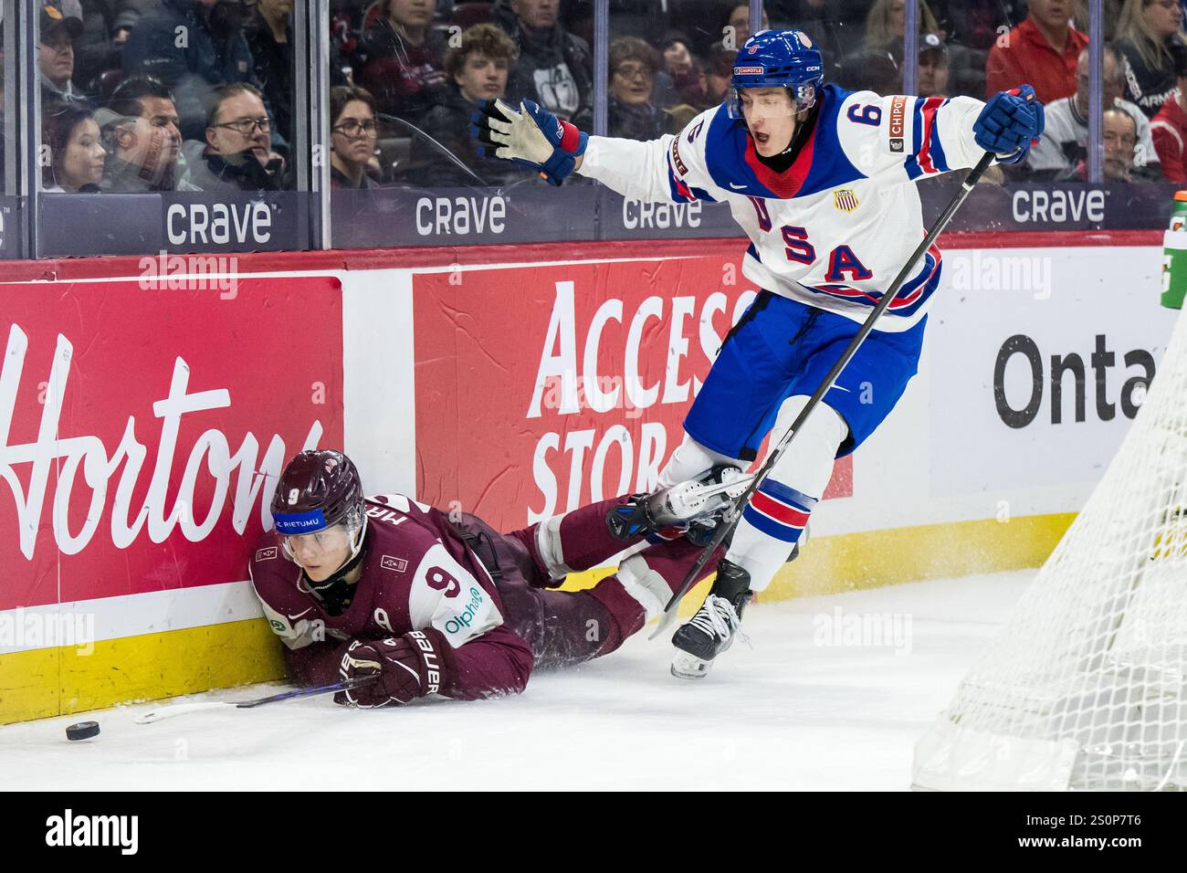 241228 Eriks Mateiko of Latvia and Adam Kleber of USA during the 2025