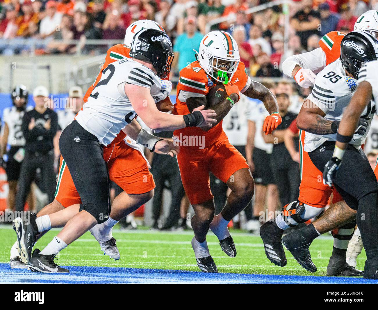 December 28, 2024 Miami Hurricanes running back Mark Fletcher Jr. (4