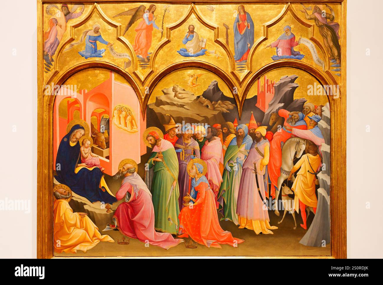Florence, Italy, January 4, 2024: Adoration of the Magi Stock Photo - Alamy