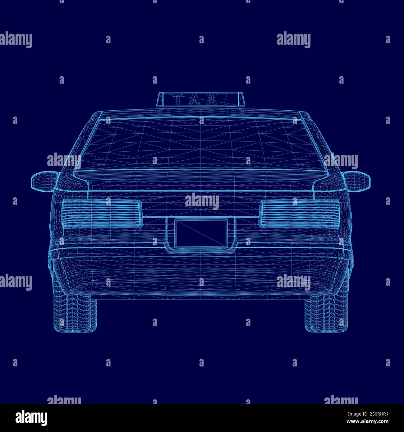 White line road sign taxi Stock Vector Images Alamy