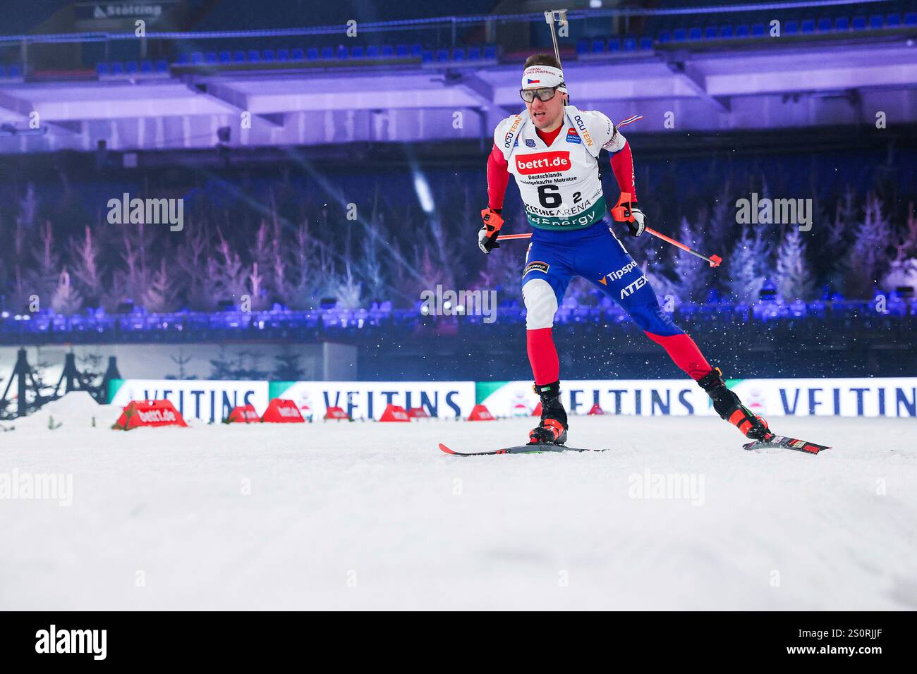WTC 2025 Biathlon auf Schalke am 28.12.2025 in der VeltinsArena auf