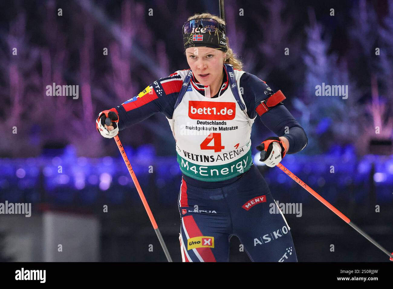 WTC 2025 Biathlon auf Schalke am 28.12.2025 in der VeltinsArena auf
