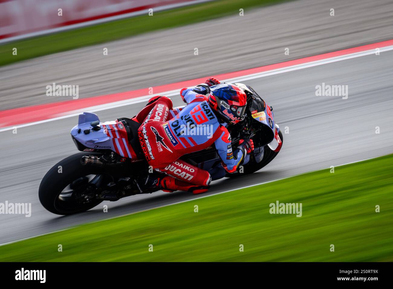 The Spanish rider of the Italian Gressini Racing team Marc Marquez ...