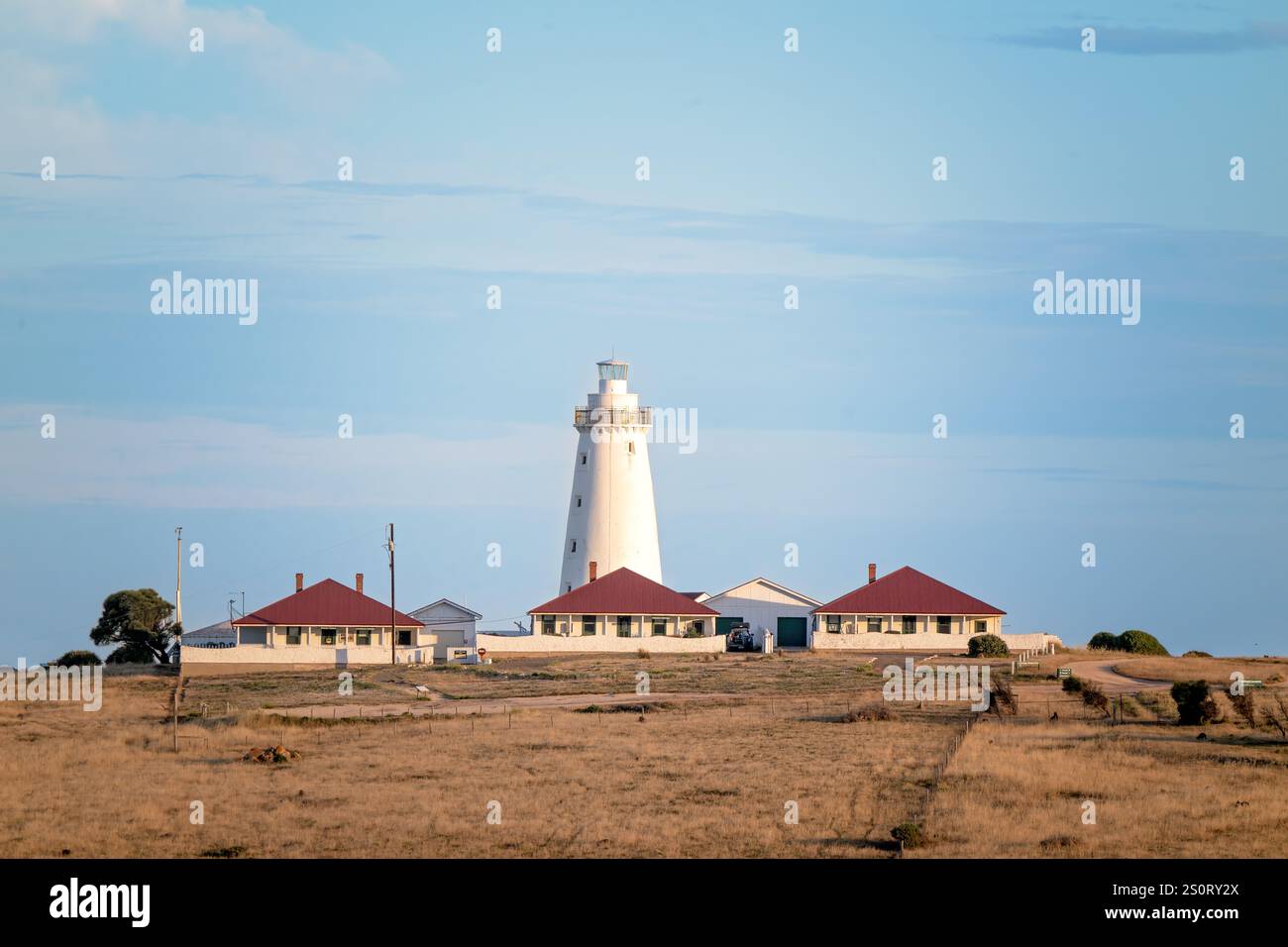 Cape Willoughby lighthouse, Kangaroo Island, South Australia, historic ...