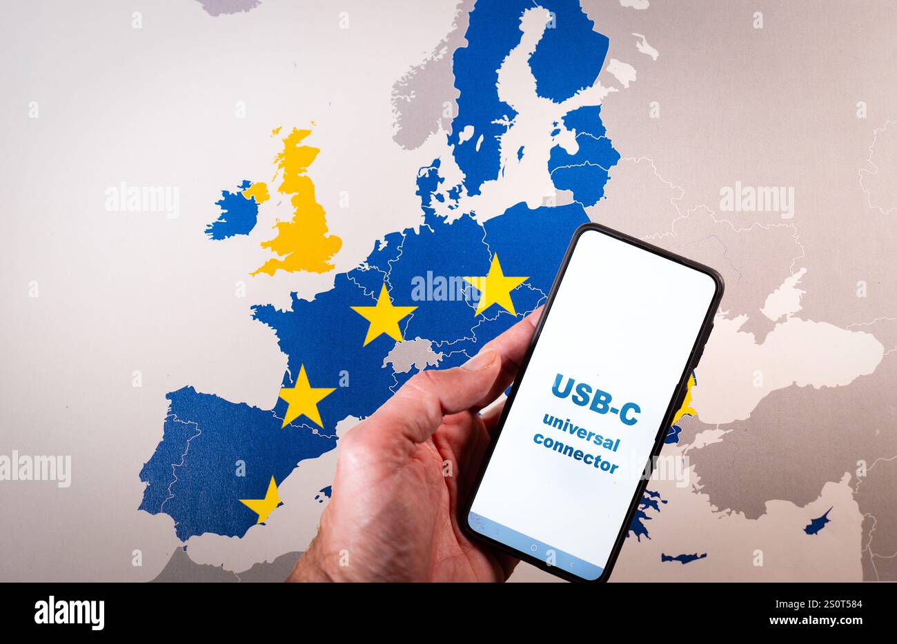 European union usb-c universal connector regulation for mobile devices ...