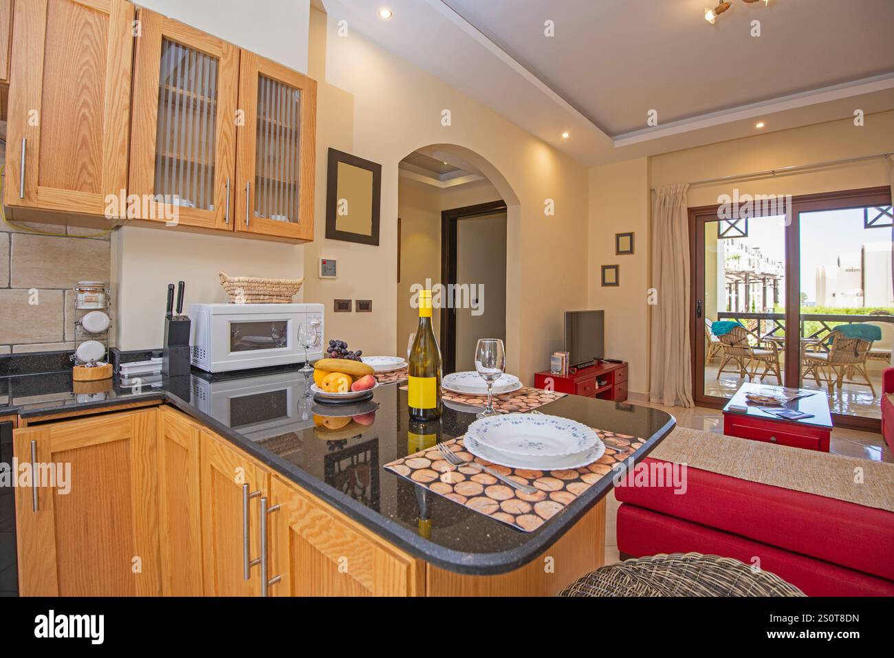 Curated visual reference: Gallery Detail: Interior Design Decor Showing Modern Kitchen And Appliances In Luxury