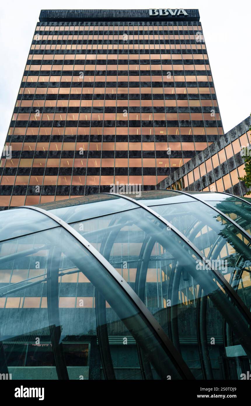 BBVA building. Bilbao, Basque country, Spain Stock Photo - Alamy