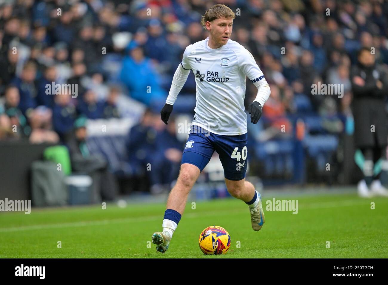 Deepdale, Preston, UK. 29th Dec, 2024. EFL Championship Football ...