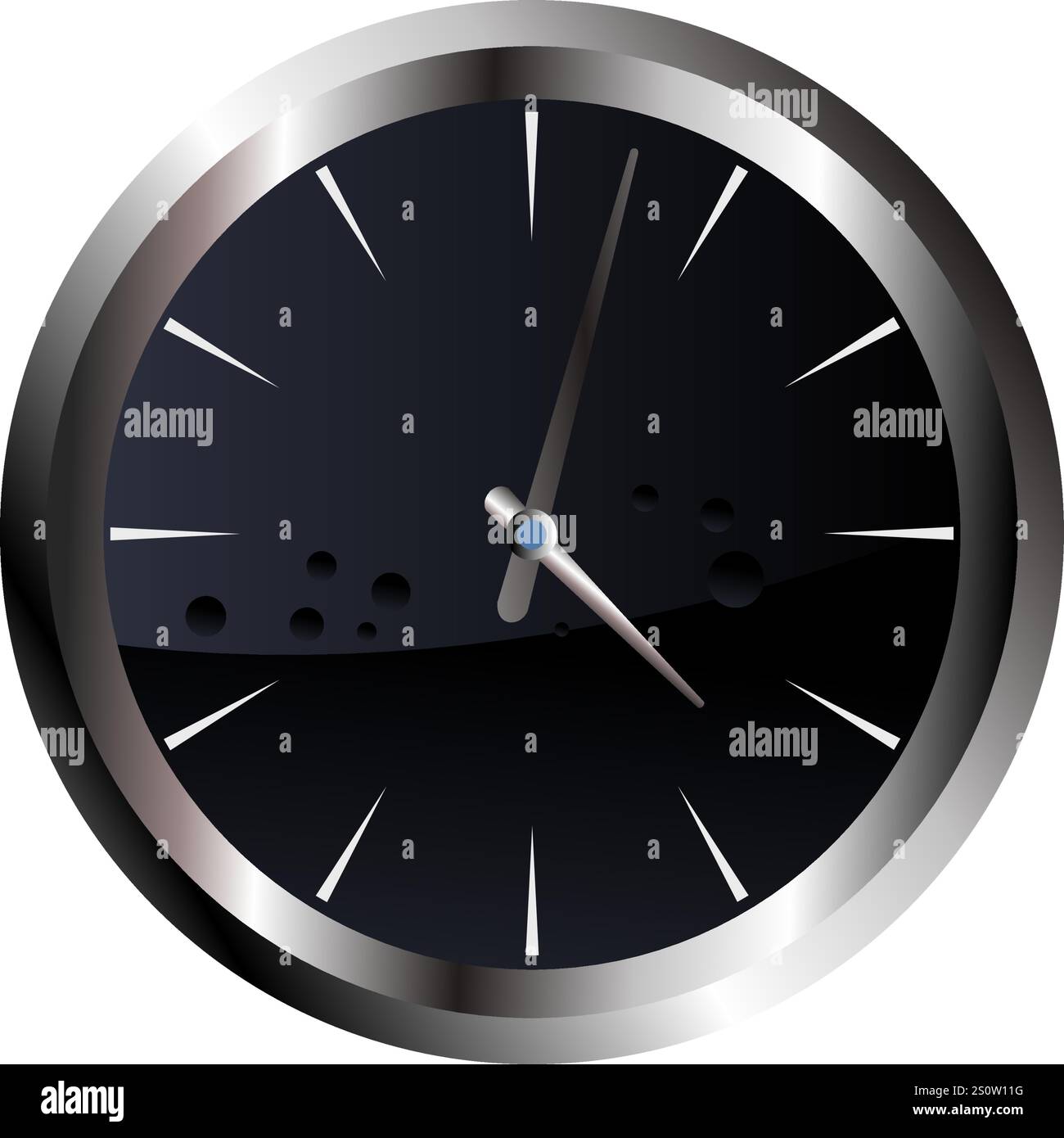 clock vector illustration Stock Vector Image & Art - Alamy