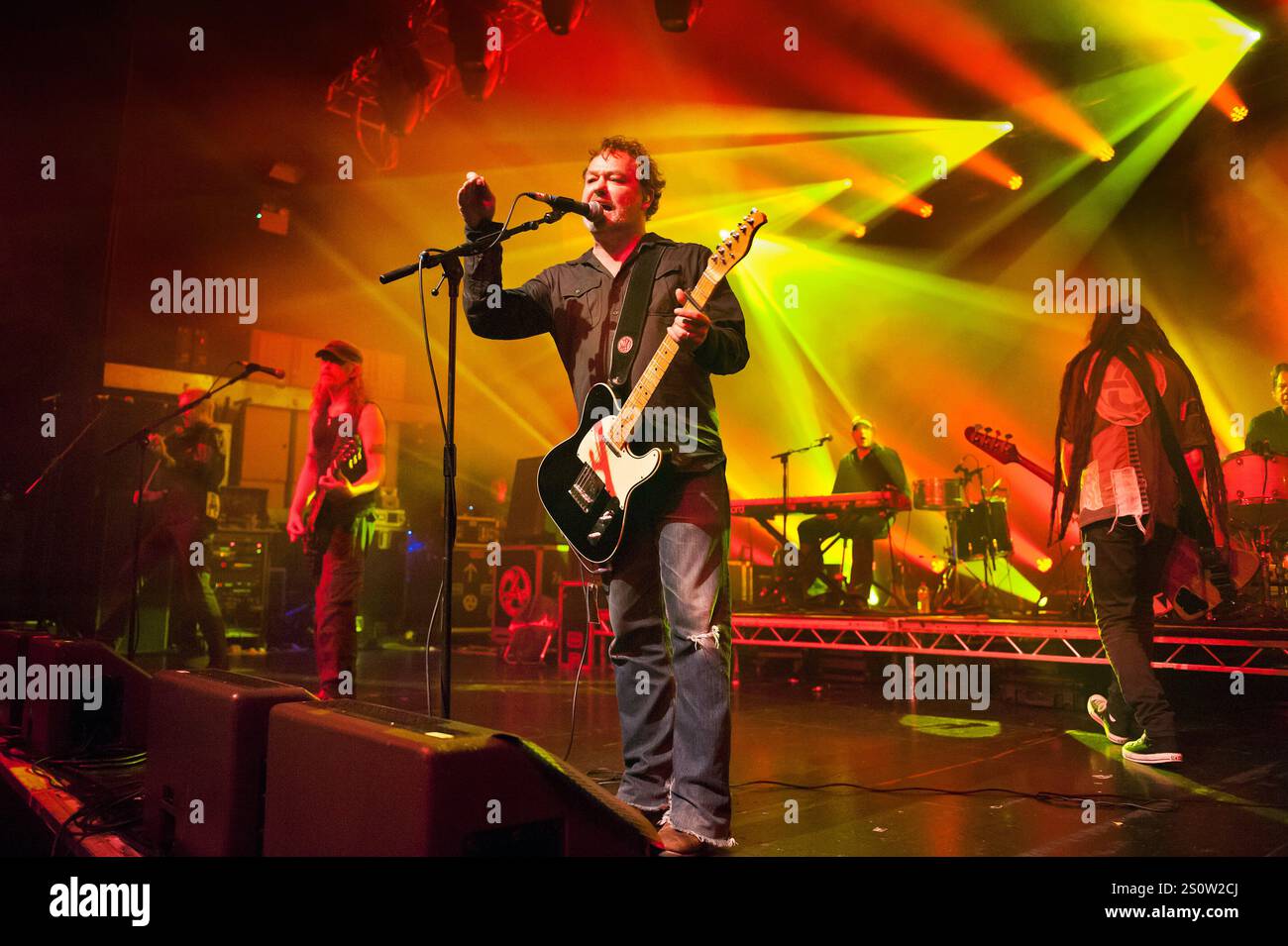 Folk rock band the Levellers at Birmingham O2 Academy 23rd November