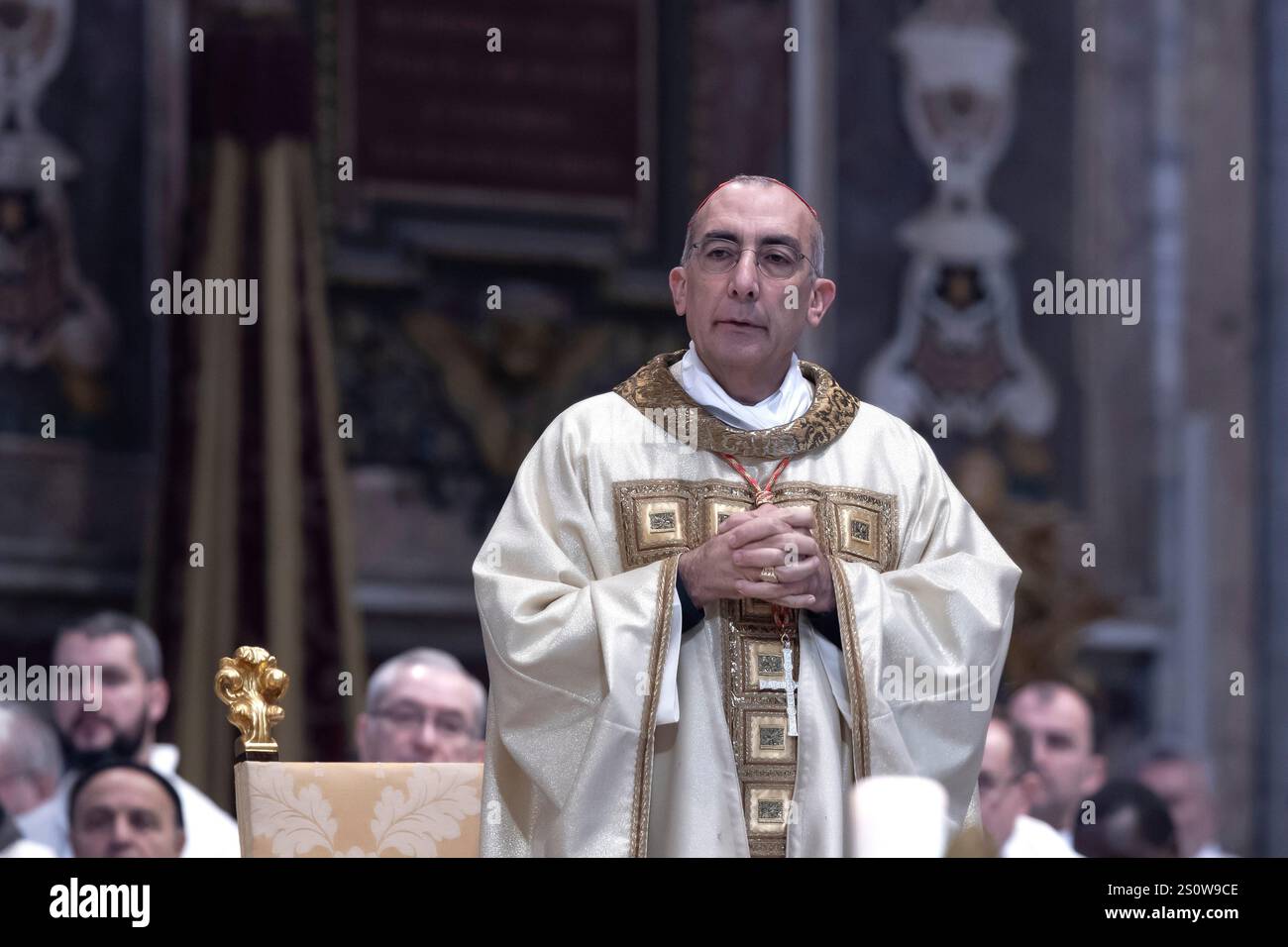Rome, Italy, 29 december 2025. Cardinal Vicar of Rome, Baldassarre