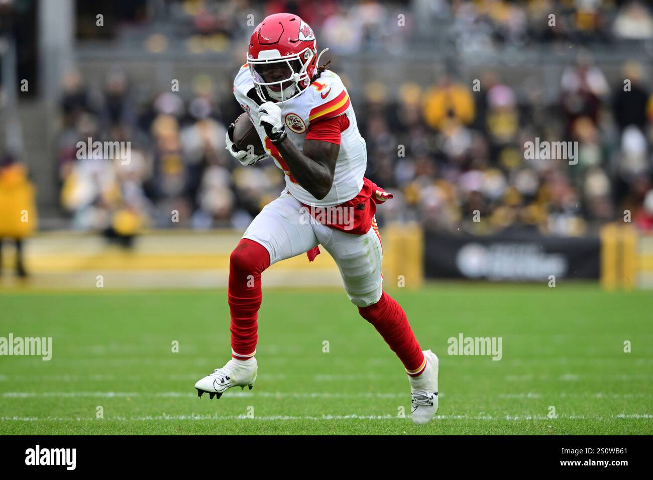 Worthy Nfl Kansas City Chiefs wide receiver Xavier Worthy runs after a reception ...