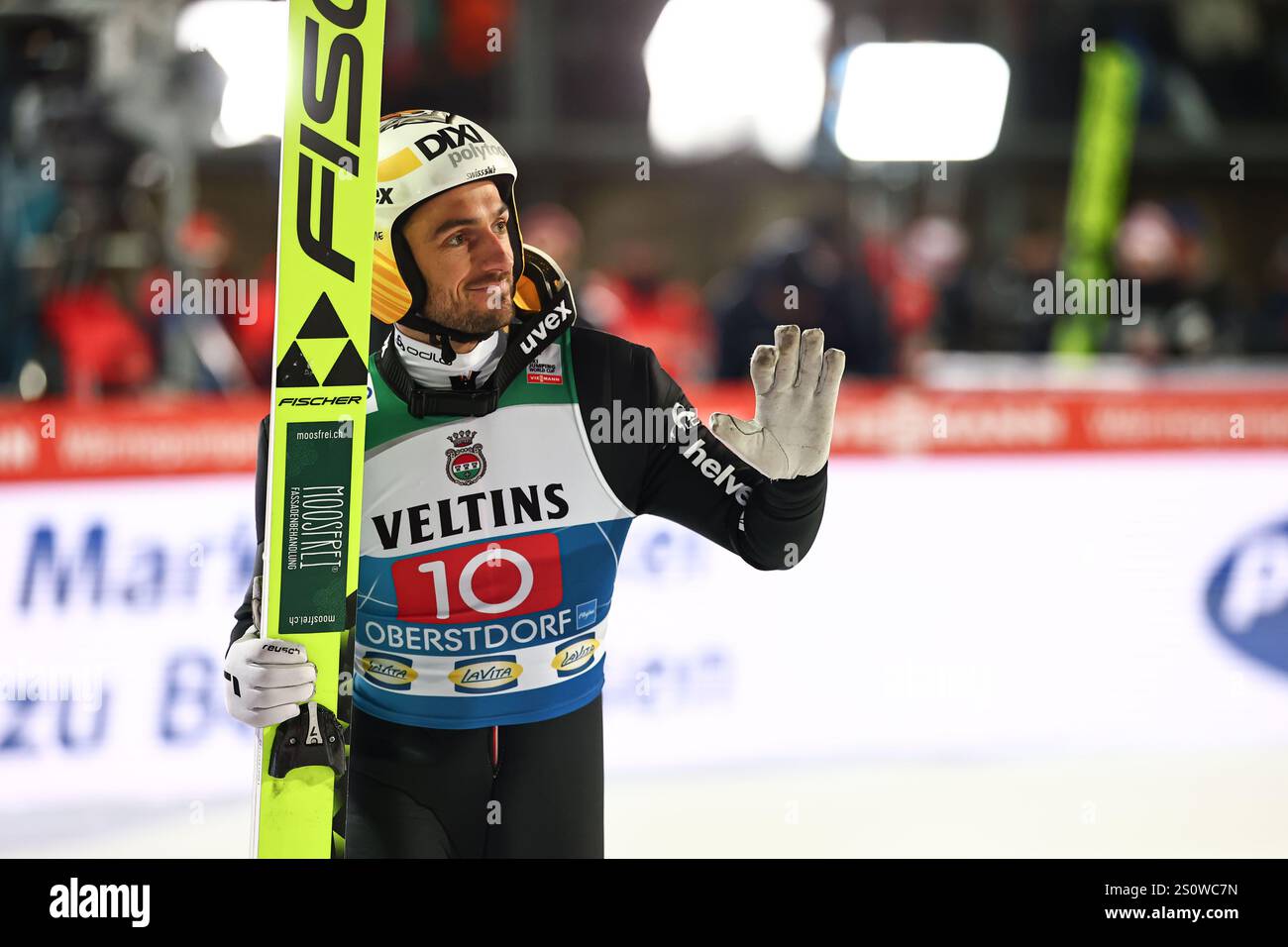 29 December 2025, Bavaria, Oberstdorf Nordic skiing/ski jumping Four