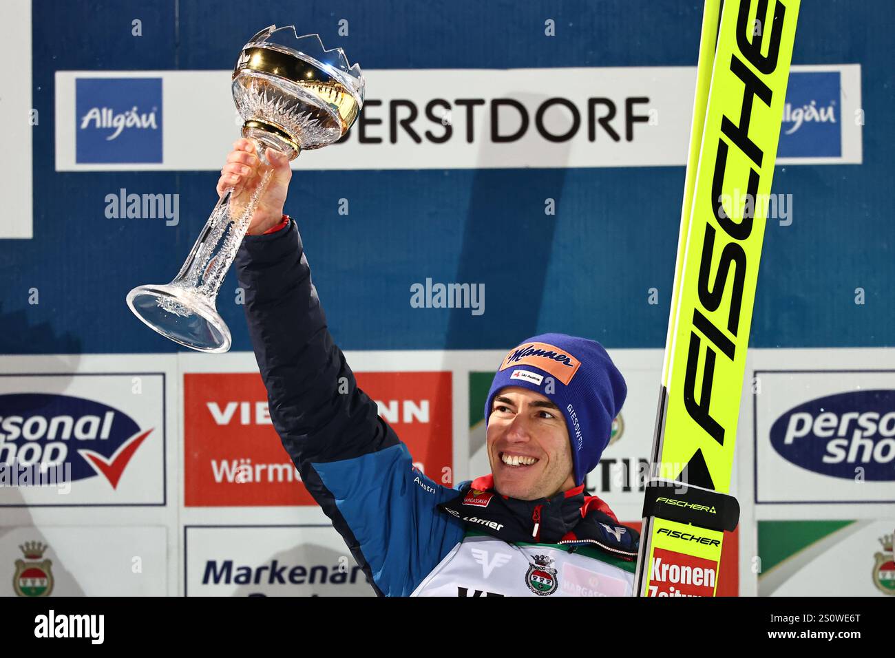 29 December 2024, Bavaria, Oberstdorf Nordic skiing/ski jumping Four